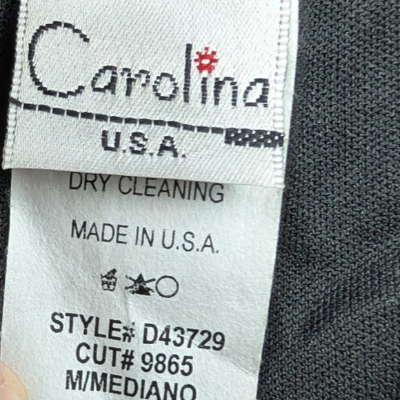 Vintage Carolina Formal Dress Womens Medium 90s Whimsigoth Prom Glitter Slinky - Picture 6 of 8